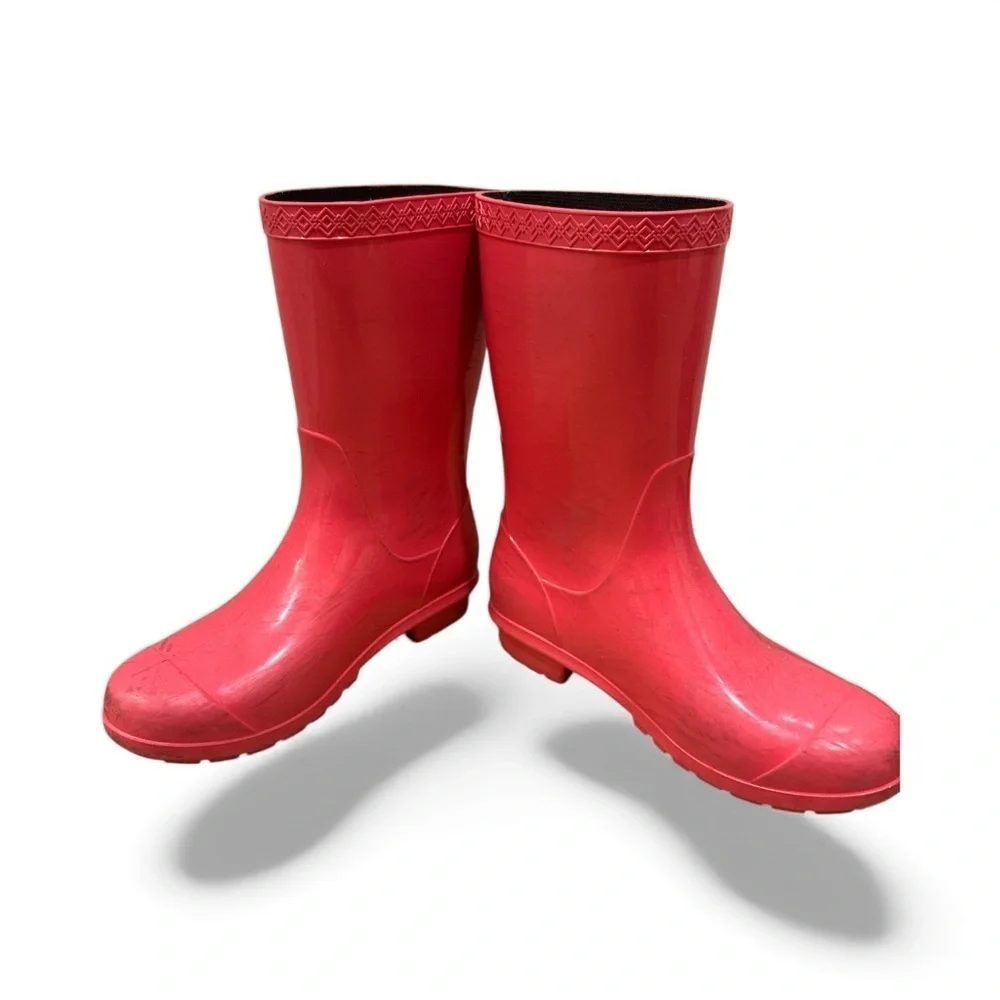UGG Vibrant Pink Waterproof Boots